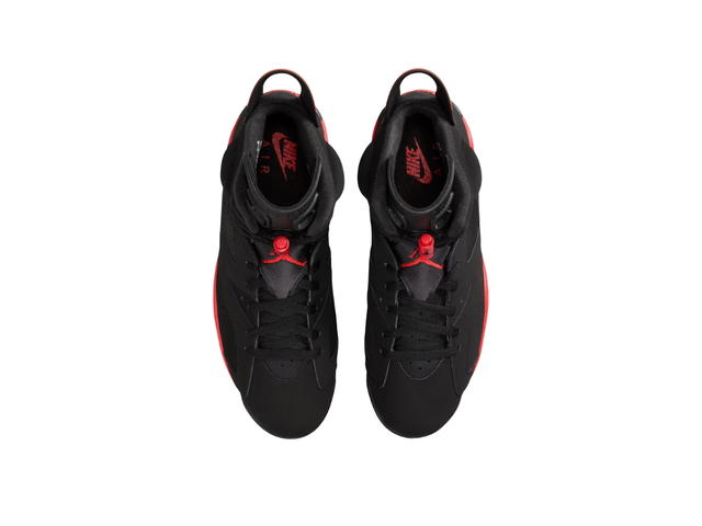 Nike Air Jordan 6 Reverse Infrared Black Light Crimson - view 3
