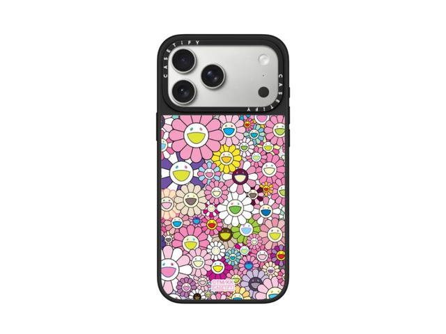 Casetify Casetify Flowers Bloom Phone Case Mirror Series Pink (iPhone 17 Pro) - view 1