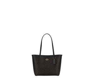 Buy Coach Small City Tote In Signature Coated Canvas at Sasom – Authentic and Ready to Ship