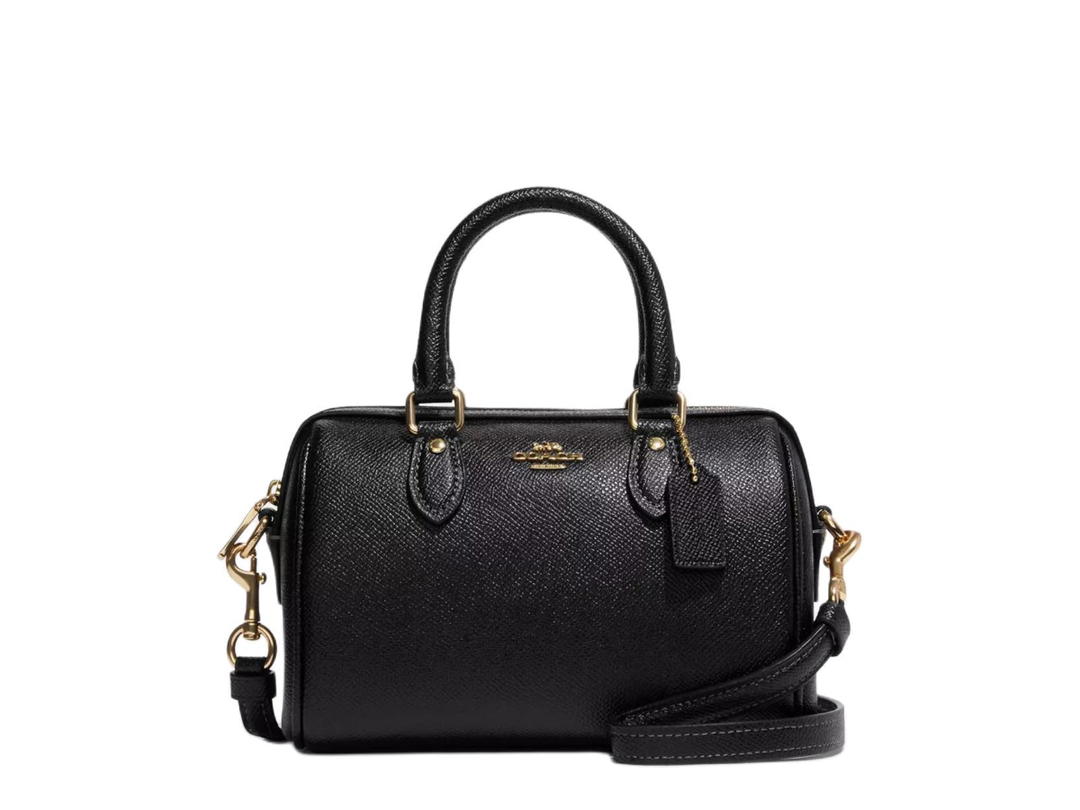 Coach Coach Coach Rowan Mini Satchel Crossbody Black
