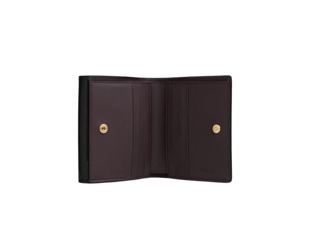 Coach Coach Small Morgan Wallet In Signature Leather Black - view 2