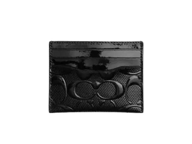 Coach Coach Slim Id Card Case Black - view 1
