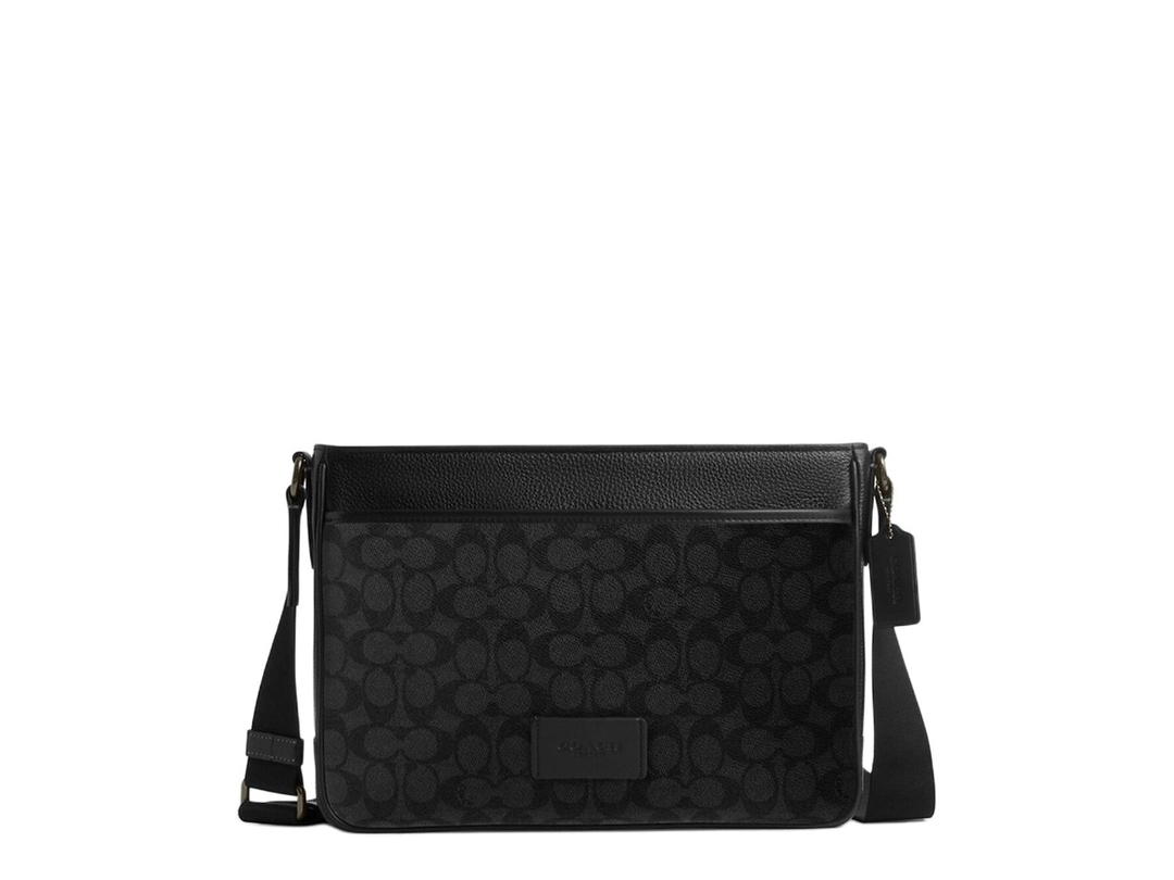 Coach Coach District Crossbody Bag In Signature Canvas