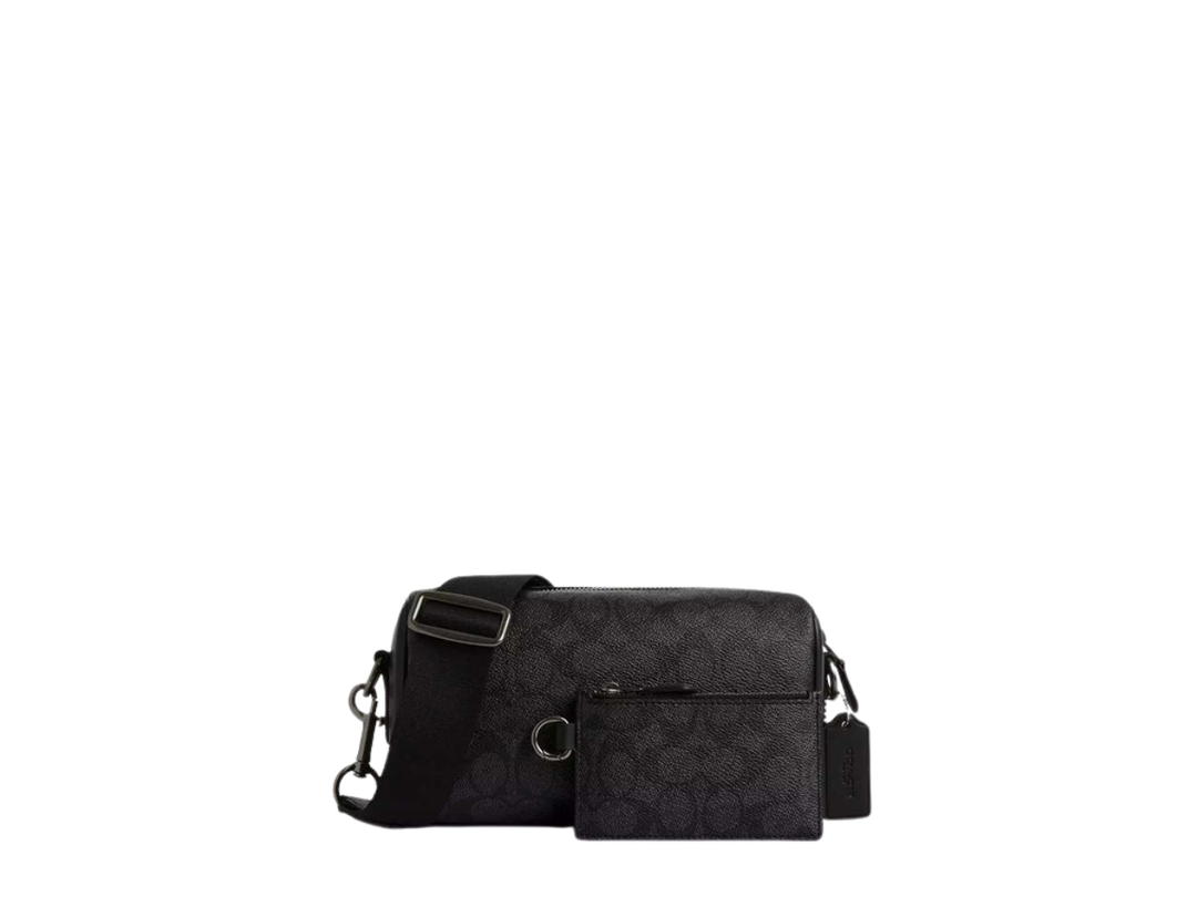 Coach Coach Axel Crossbody Charcoal Gunmetal