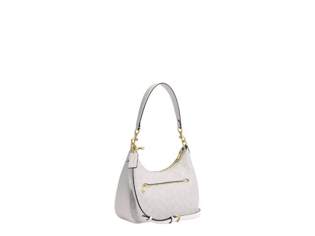 Coach Coach Teri Crossbody Bag In Signature Canvas Im White Chalk - view 2