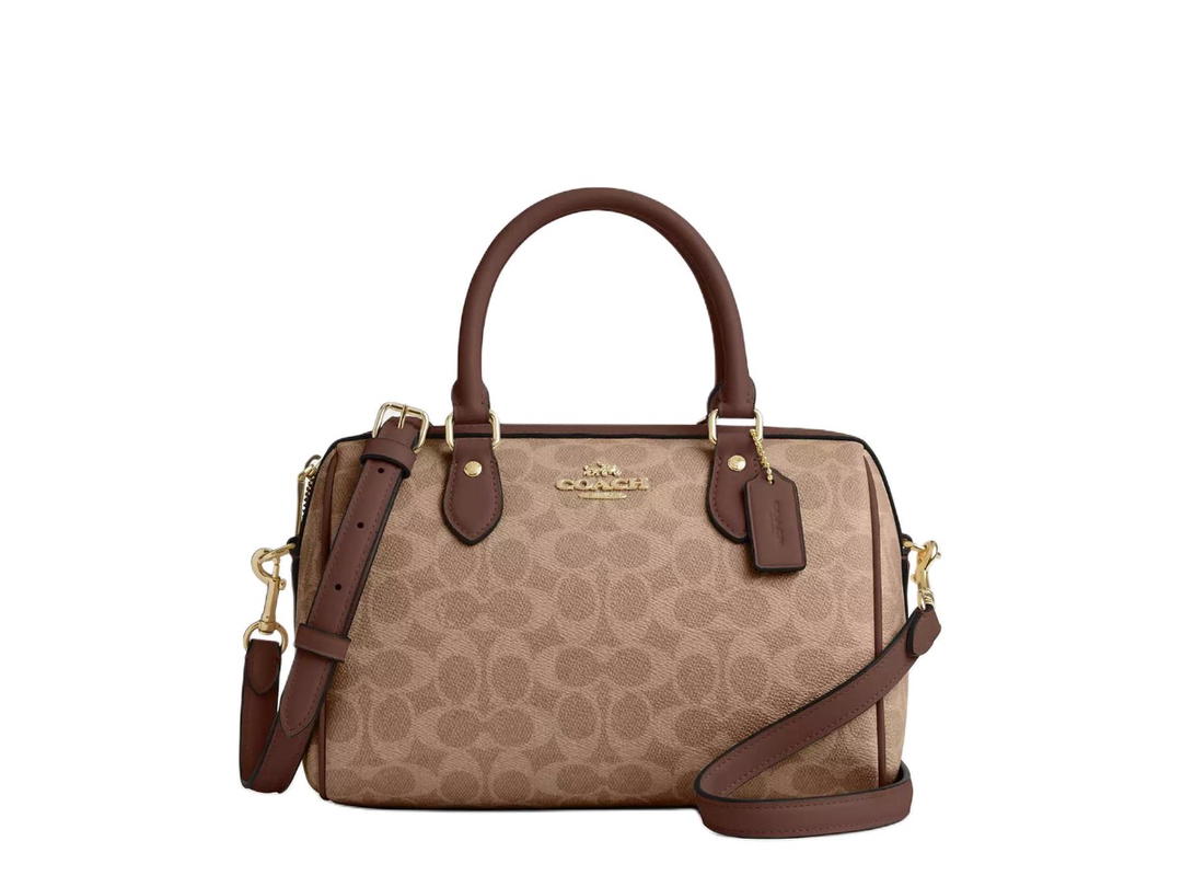 Coach Coach Rowan Satchel Bag In Signature Canvas