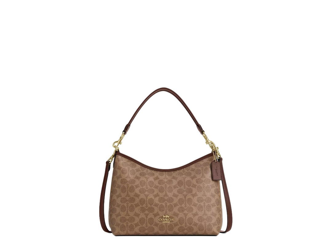 Coach Coach Laurel Shoulder Bag In Signature Canvas