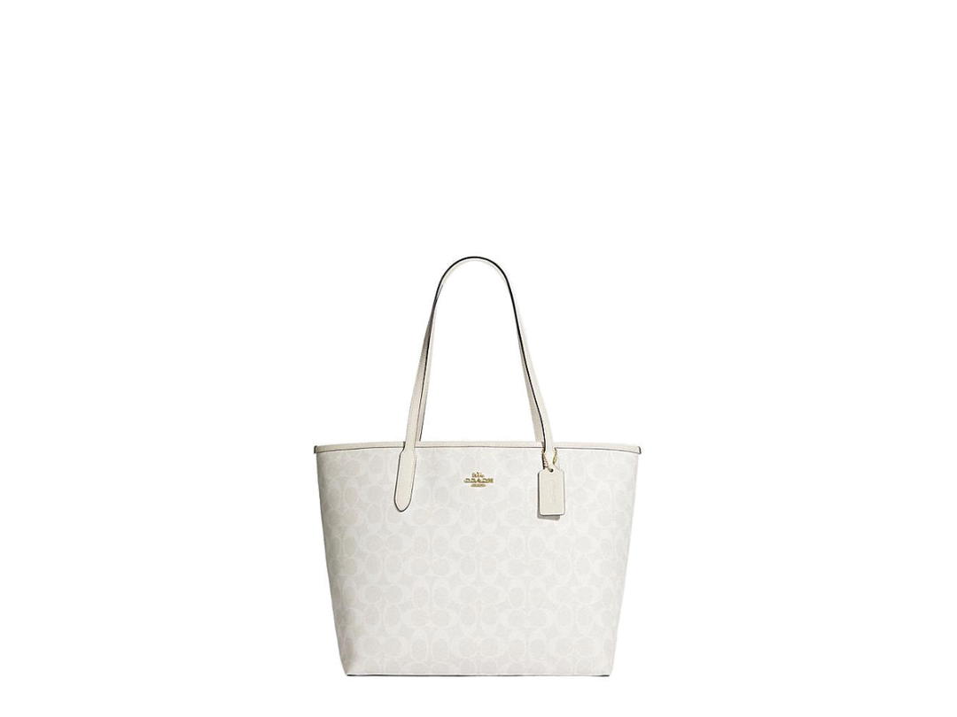 Coach Coach City Gold Chalk Glacier White