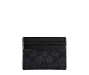 Buy Coach Slim Id Card Case Black Charcoal at Sasom – Authentic and Ready to Ship
