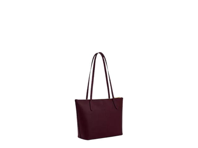 Coach Coach Fiona Zip Tote Bag Dark Wine - view 2