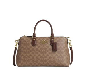 Buy Coach Georgia Satchel Bag In Signature Canvas Tan Brown at Sasom – Authentic and Ready to Ship