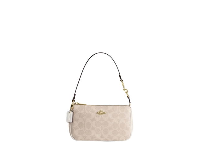 Coach Coach Nolita 19 Signature Canvas Chalk - view 1