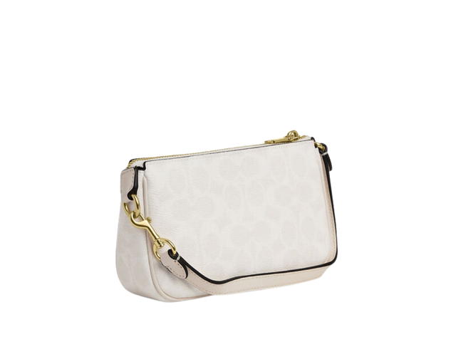 Coach Coach Nolita 19 In Signature Canvas Im White Chalk - view 2