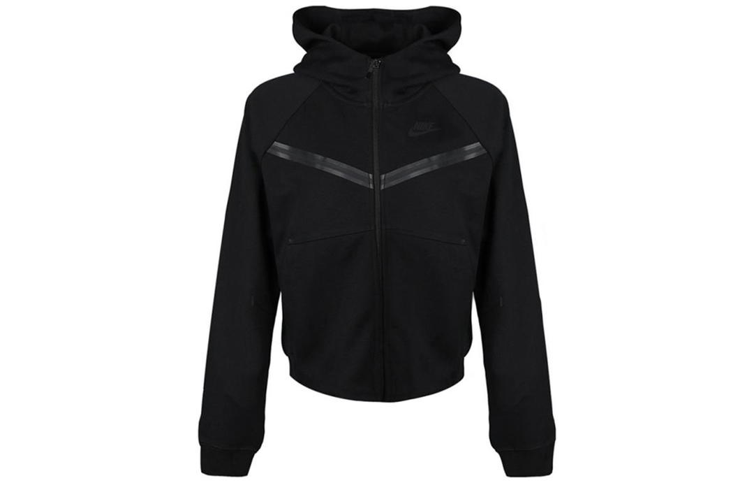 Nike Nike Sportswear Tech Fleece Windrunner Full Zip Hooded Jacket Black (Women's)