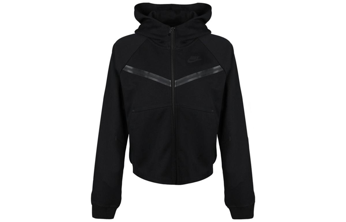 Nike Nike Sportswear Tech Fleece Windrunner Full Zip Hooded Jacket Black (Women's)