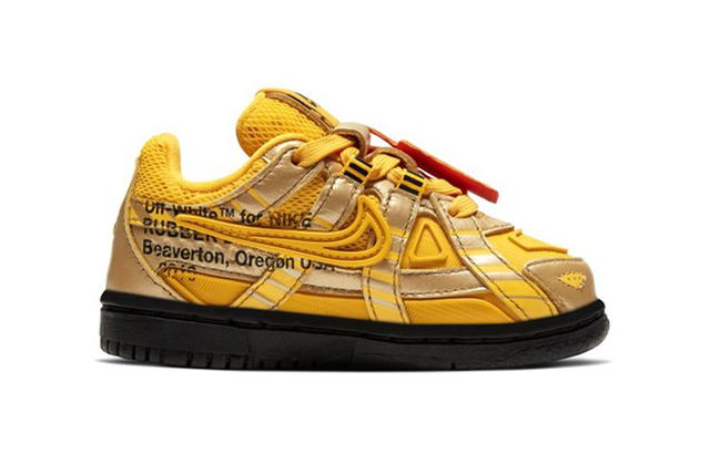 OFF-WHITE OFF-WHITE Air Rubber Dunk - University Gold - view 2
