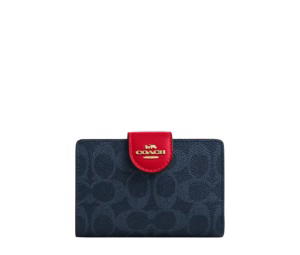Buy Coach Corner Zip Wallet Black at Sasom – Authentic and Ready to Ship