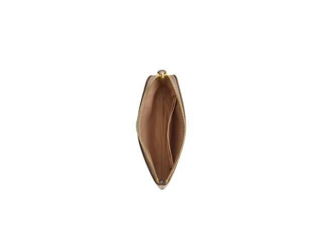 Coach Coach Corner Zip Wristlet In Signature Canvas Im Champagne Multi - view 2