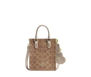 Buy Coach Boxed Mini Tote Bag Tan at Sasom – Authentic and Ready to Ship