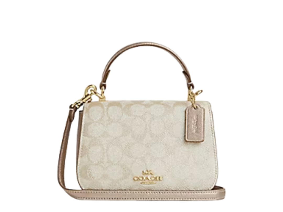 Coach Coach Lysa Top Handle Bag Cream