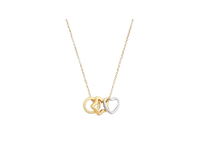 Coach Coach Star Rondell Necklace Gold Silver - view 1