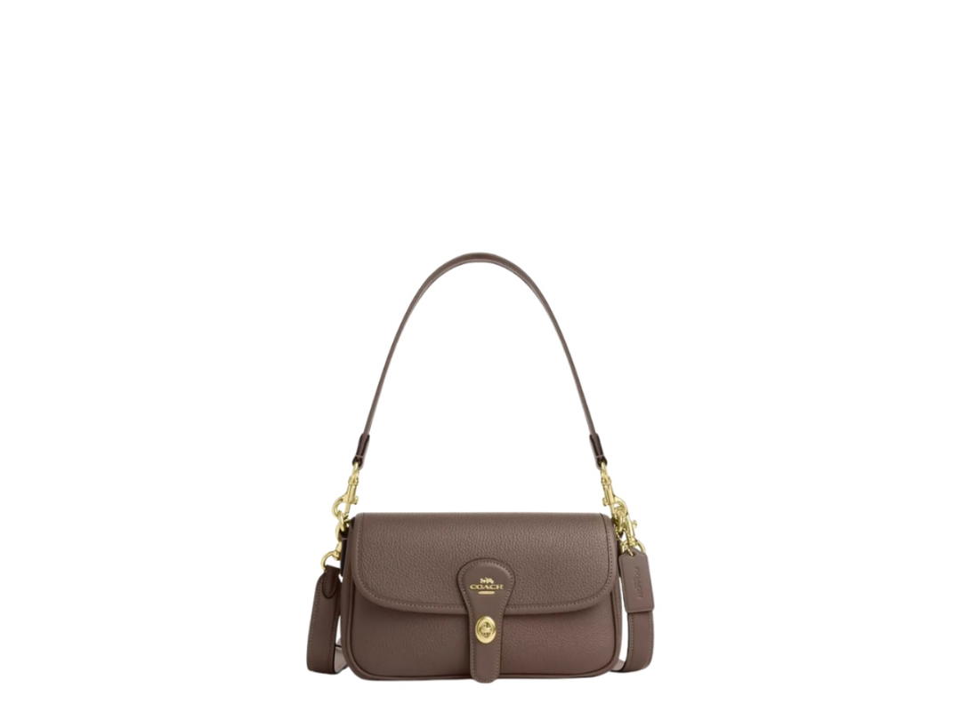 Coach Coach Hadley Shoulder Bag Dark Stone