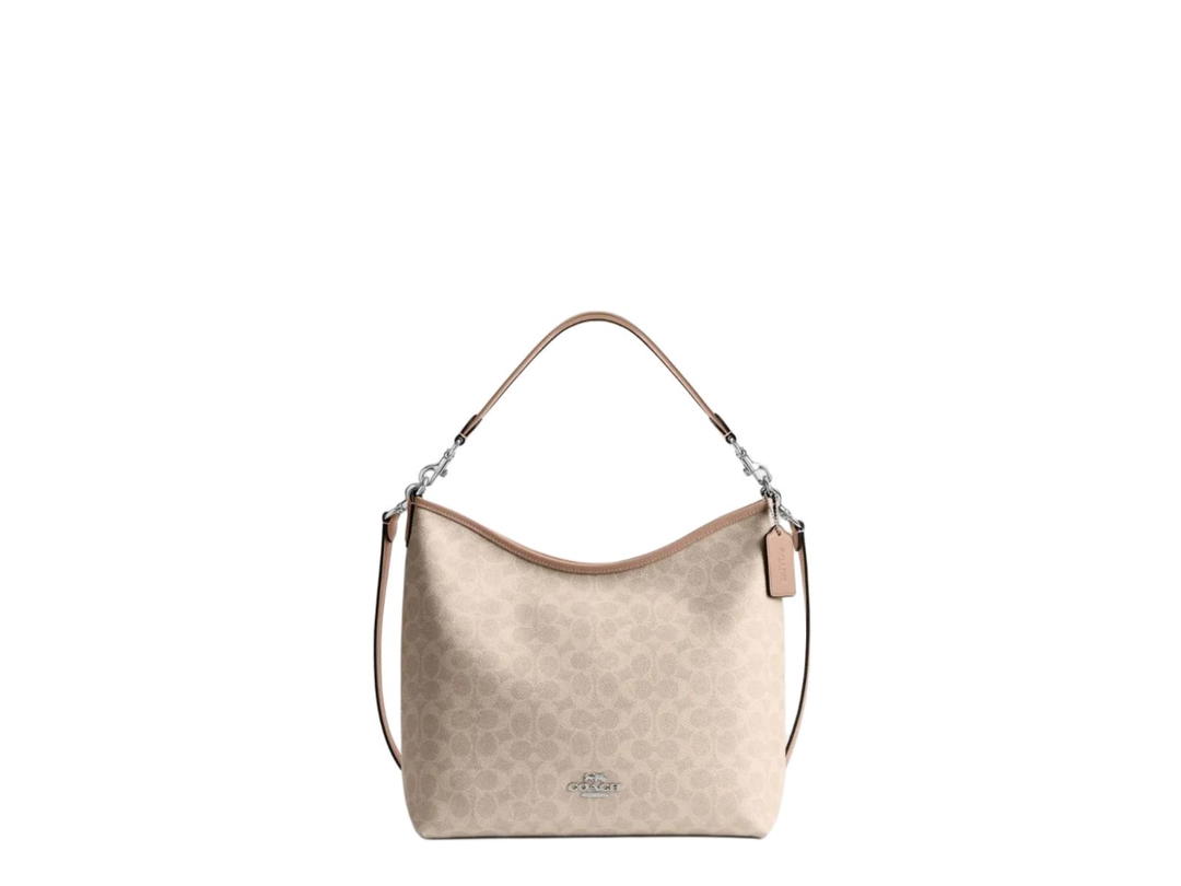 Coach Coach Laurel Large Shoulder Bag In Signature Canvas