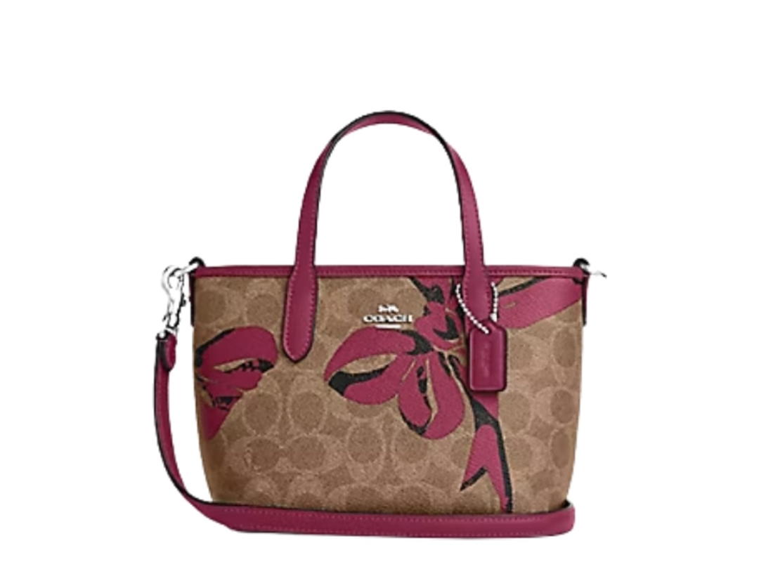 Coach Coach City Mini Tote Bag Brown