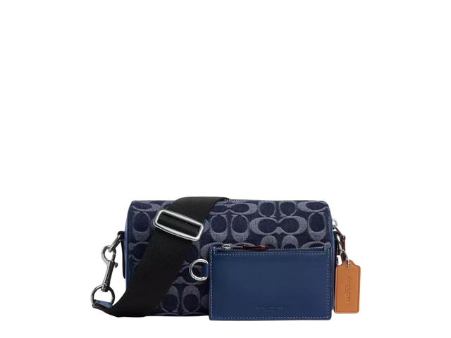 Coach Coach Axel Crossbody Bag In Signature Denim - view 1