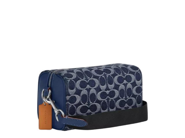 Coach Coach Axel Crossbody Bag In Signature Denim - view 2