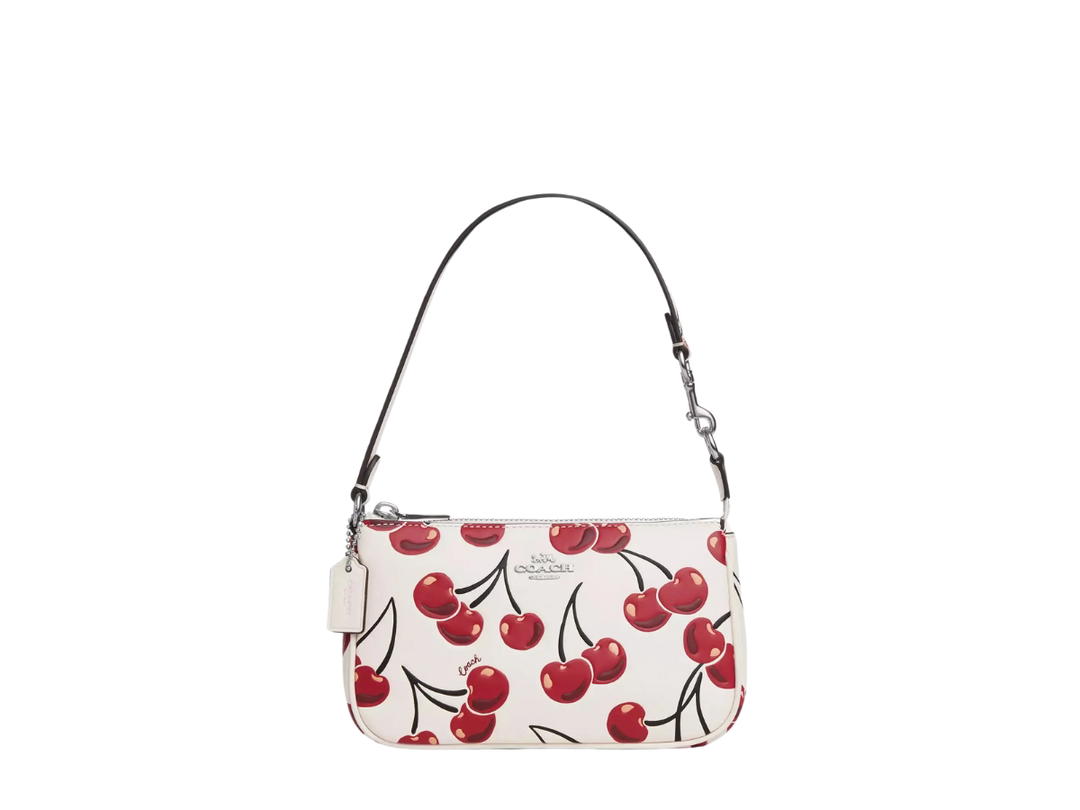 Coach Coach Nolita 19 With Cherry Print In Smooth leather With Silver Hardware Muticolor