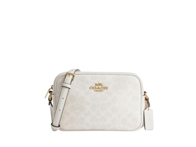 Coach Coach Jamie Camera Bag In Signature Canvas White Chalk - view 1