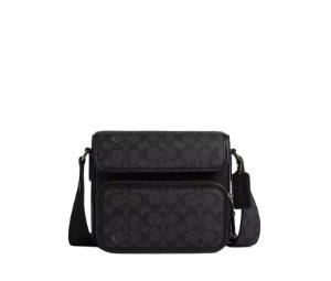 Buy Coach Sullivan Flap Crossbody Bag In Signature Canvas at Sasom – Authentic and Ready to Ship