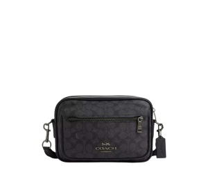 Buy Coach Elias Crossbody Gunmetal Charcoal Black at Sasom – Authentic and Ready to Ship