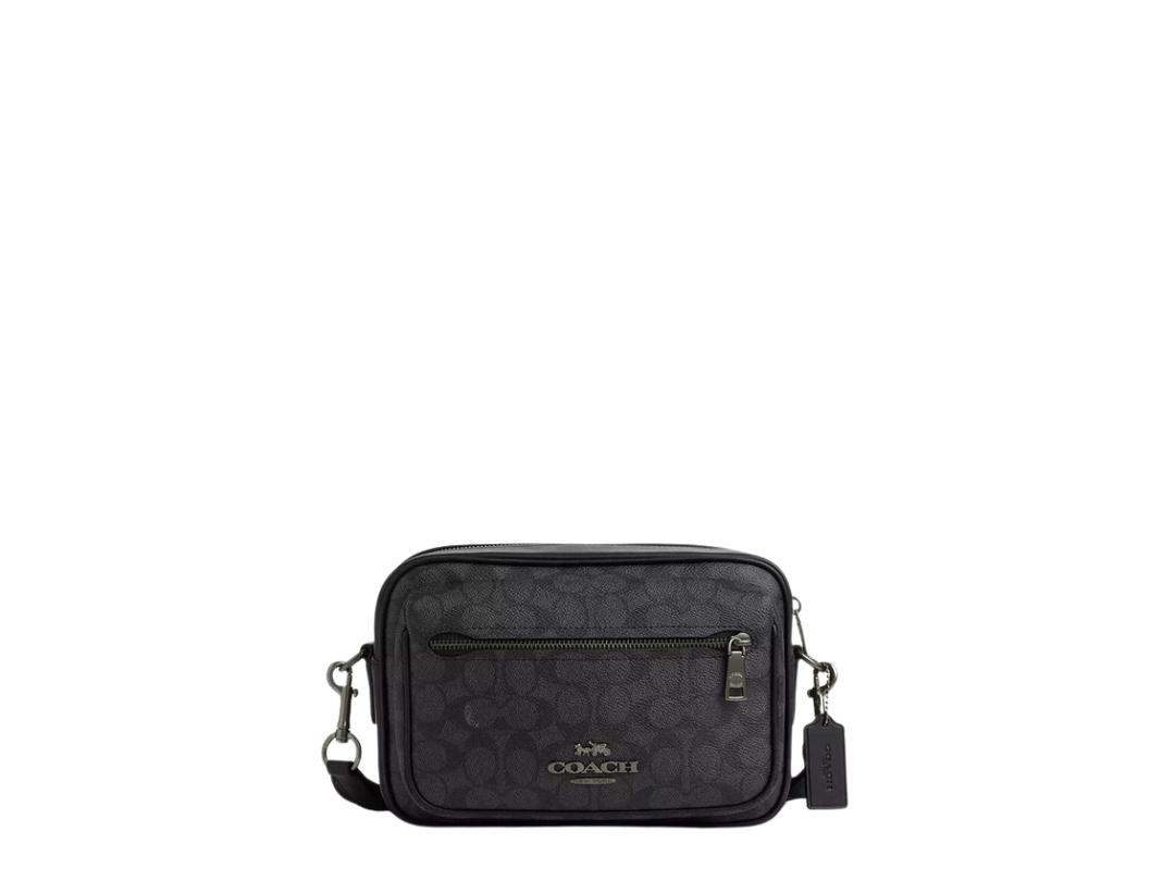 Coach Coach Elias Crossbody Gunmetal Charcoal Black