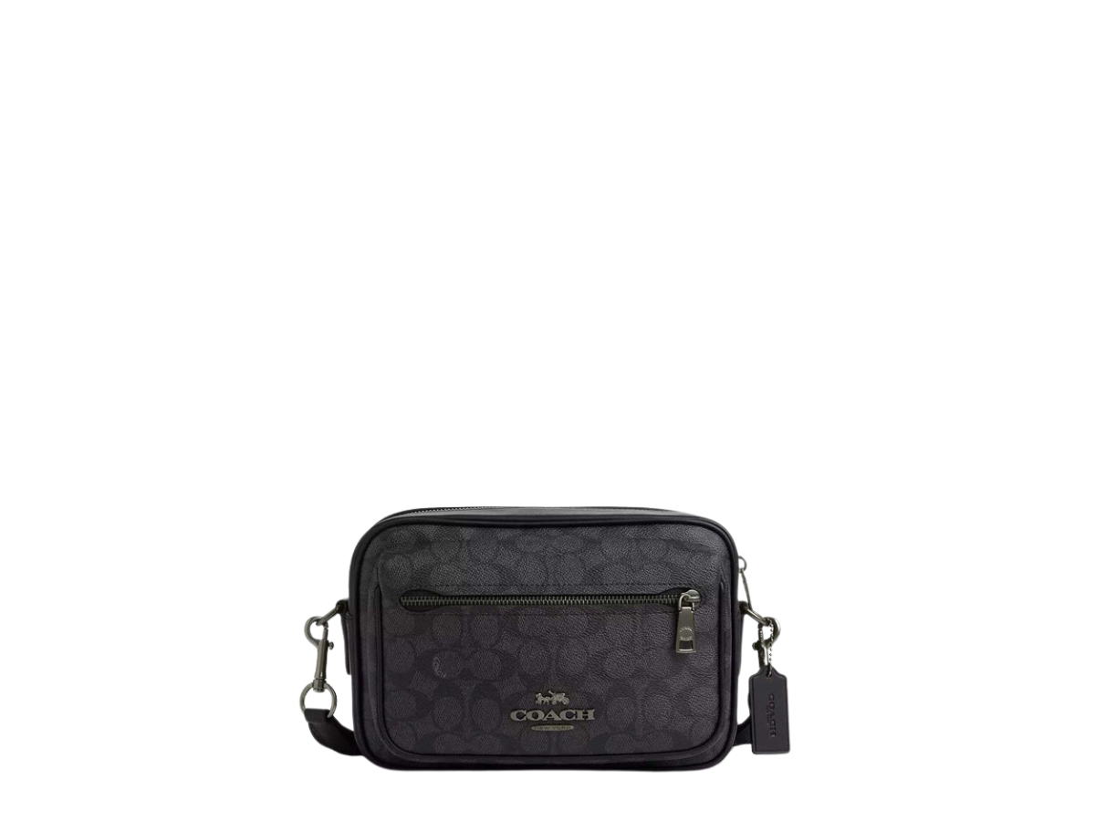 Coach Coach Elias Crossbody Gunmetal Charcoal Black