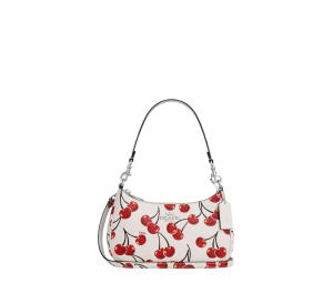 Buy Coach Teri Shoulder Bag With Cherry Print Silver Chalk Multi at Sasom – Authentic and Ready to Ship