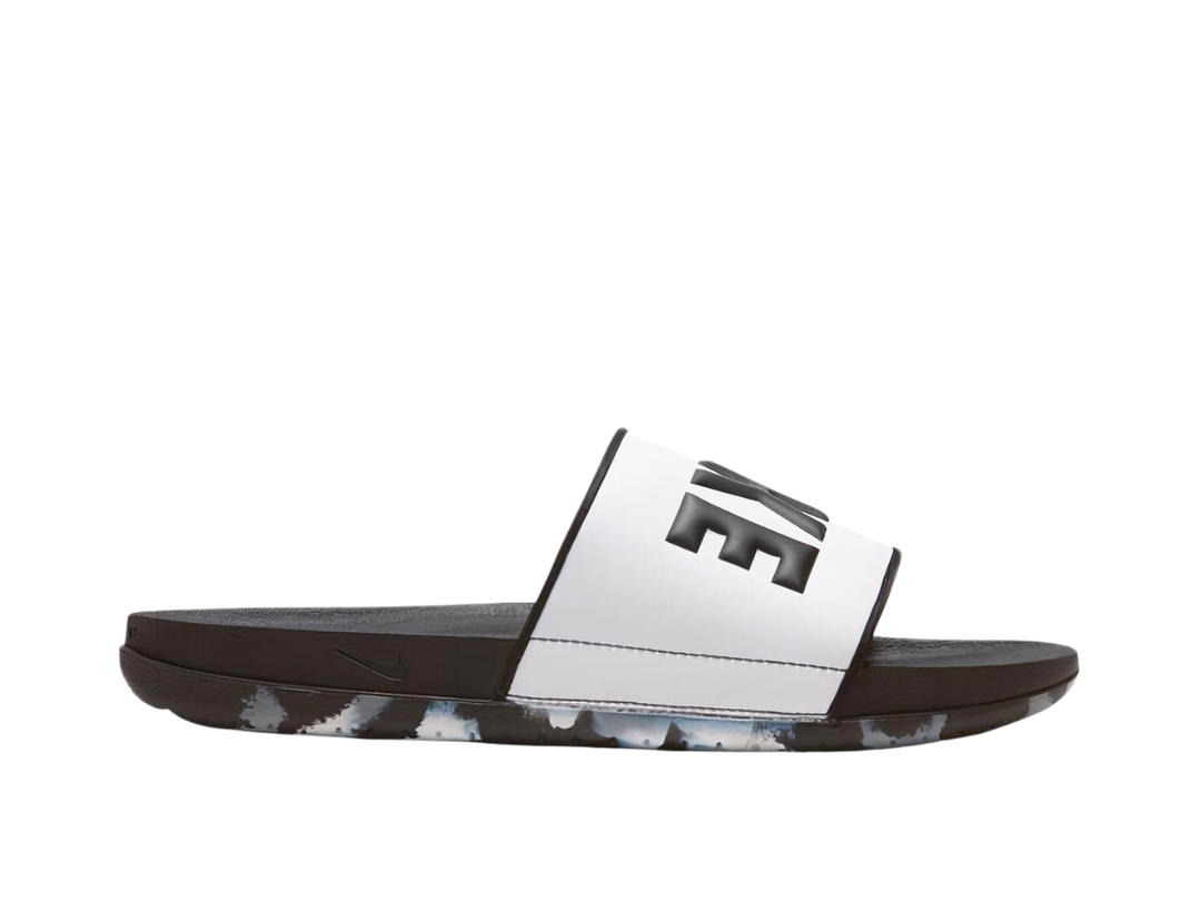 Nike Nike Offcourt Slide Marble Black White