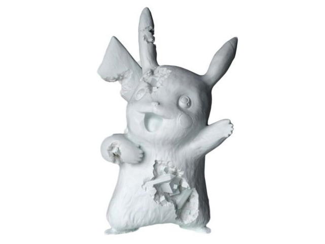 Daniel Arsham Daniel Arsham x Pokemon Crystalized Pikachu Future Relic Blue (Edition of 500) - view 1