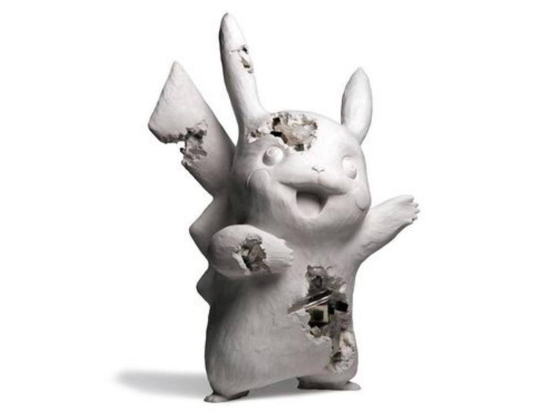 Daniel Arsham Daniel Arsham x Pokemon Crystalized Pikachu Future Relic White (Edition of 500)