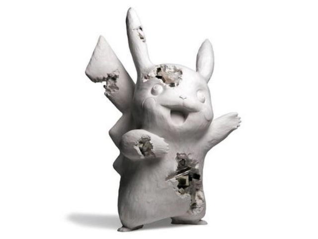 Daniel Arsham Daniel Arsham x Pokemon Crystalized Pikachu Future Relic White (Edition of 500) - view 1
