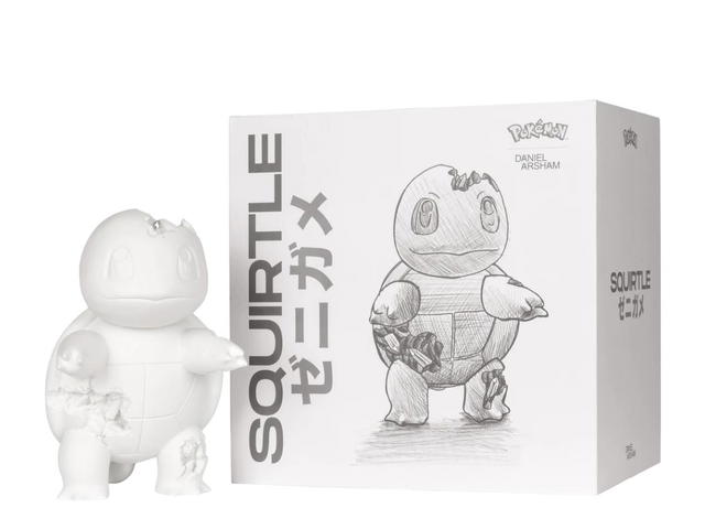 Daniel Arsham Daniel Arsham x Pokemon Crystalized Squirtle Figure (Edition of 500) - view 1