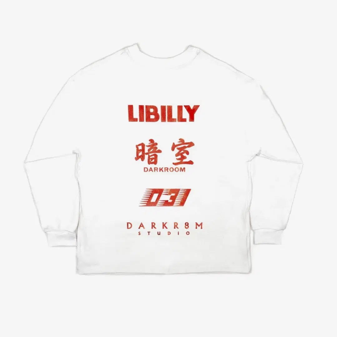 Darkr8m Studio Darkr8m Studio x Libilly Long Sleeve White