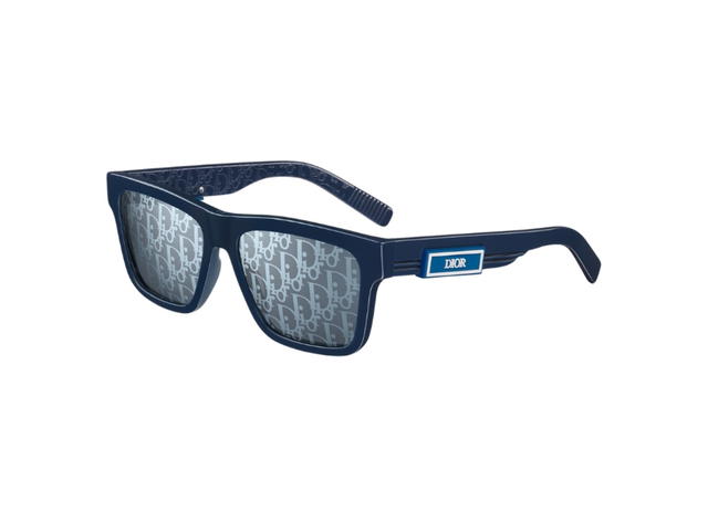 Dior Dior B23 S4I Square Sunglasses Blue Lenses - view 1