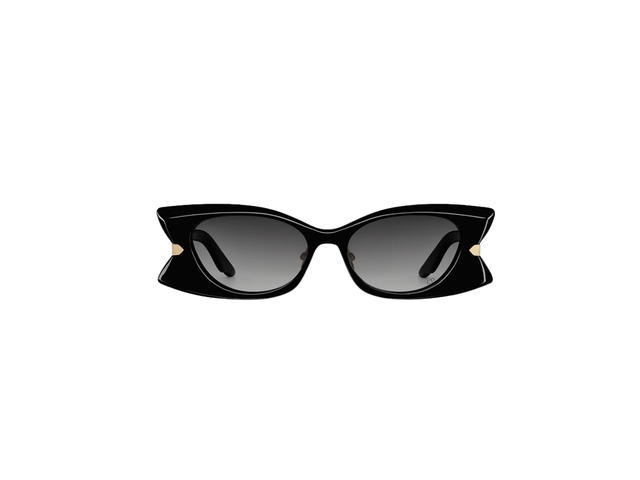 Dior Dior Butterfly S2F Black Rectangular Sunglasses - view 2