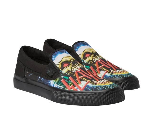 DC DC X Slayer Manual Slip-On Black Green - view 3