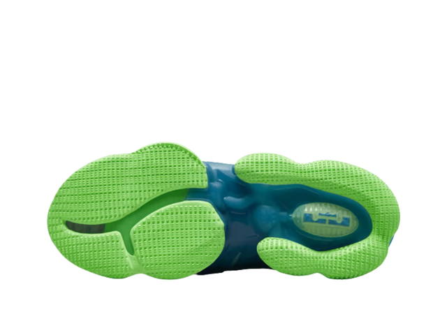 Nike Nike LeBron 19 Dutch Blue Lime Glow - view 4