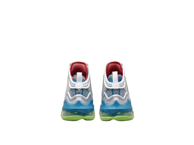 Nike Nike LeBron 19 Dutch Blue Lime Glow - view 5