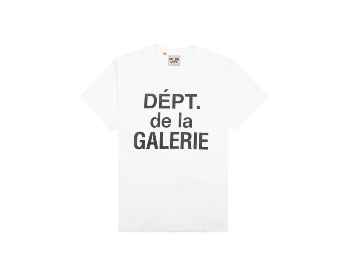 Gallery Dept. Gallery Dept. Dept De La Galerie Classic Tee White