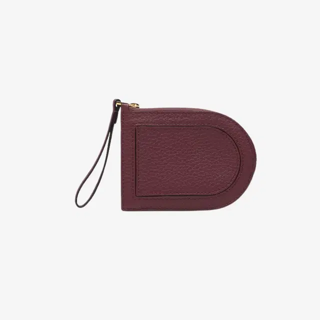 Delvaux Delvaux Pin D Card Holder Taurillon Soft Rosewood - view 2